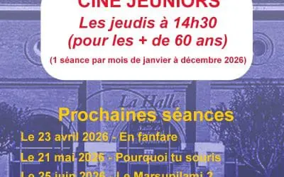 « Ciné Jeuniors » Les jeudis à 14h30