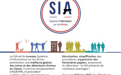 Chasseurs détenteurs d&rsquo;armes : obligation de création d&rsquo;un compte sur le Système d&rsquo;Information sur les Armes (SIA)